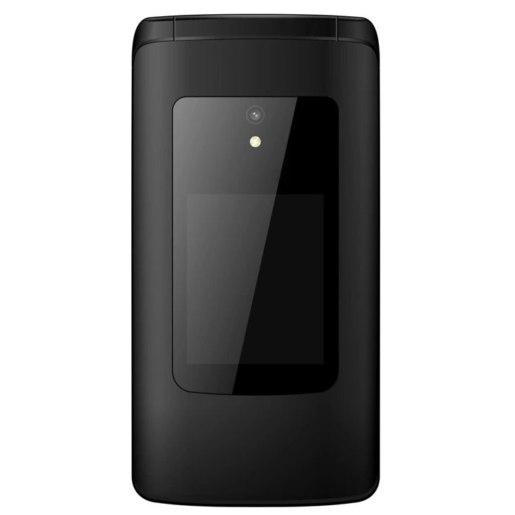 Telepon flip 4G dengan tombol yang lebih besar