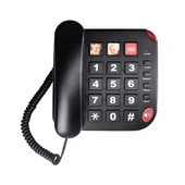 Telepon Tombol Besar tanpa ID Penelepon